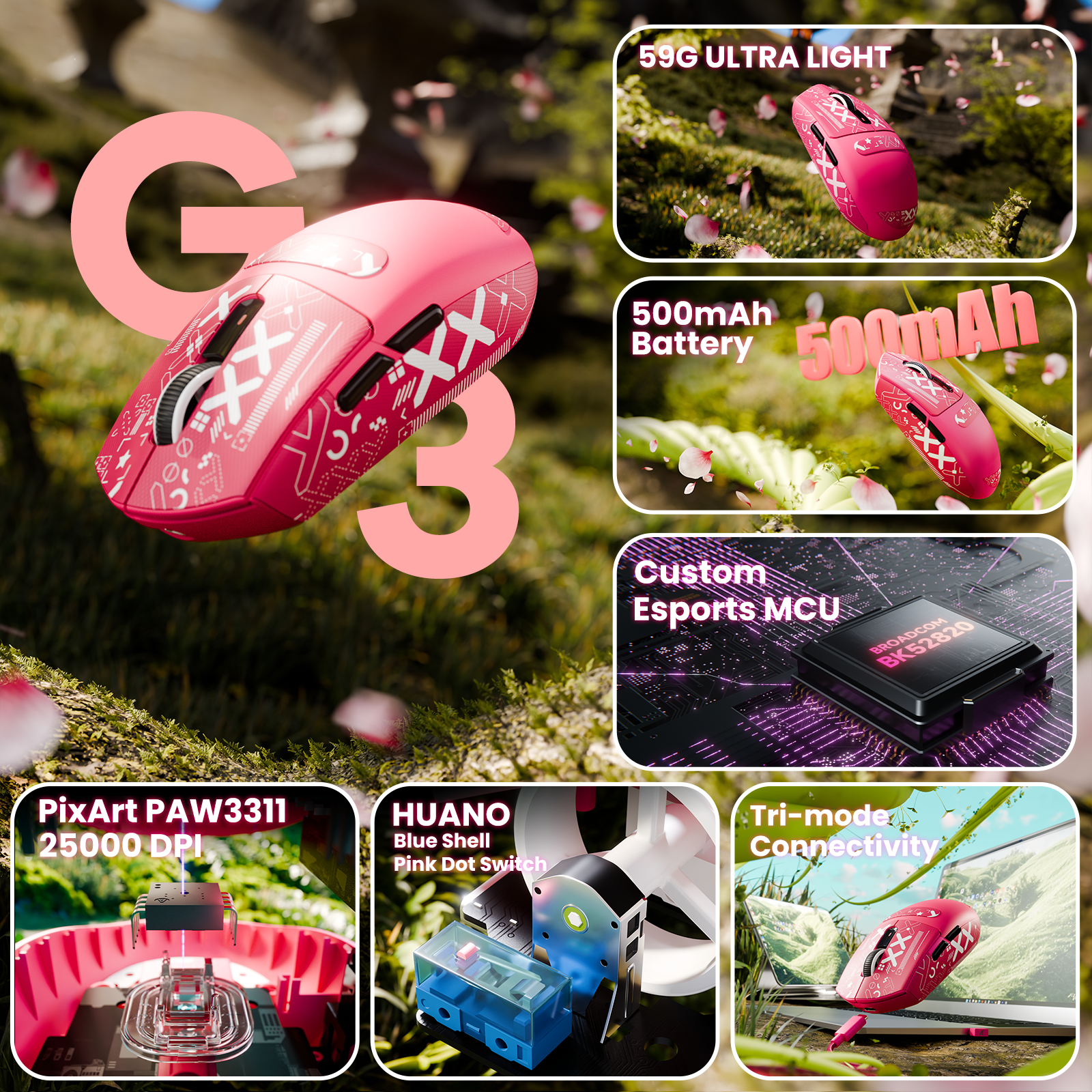 ATTACK SHARK G3