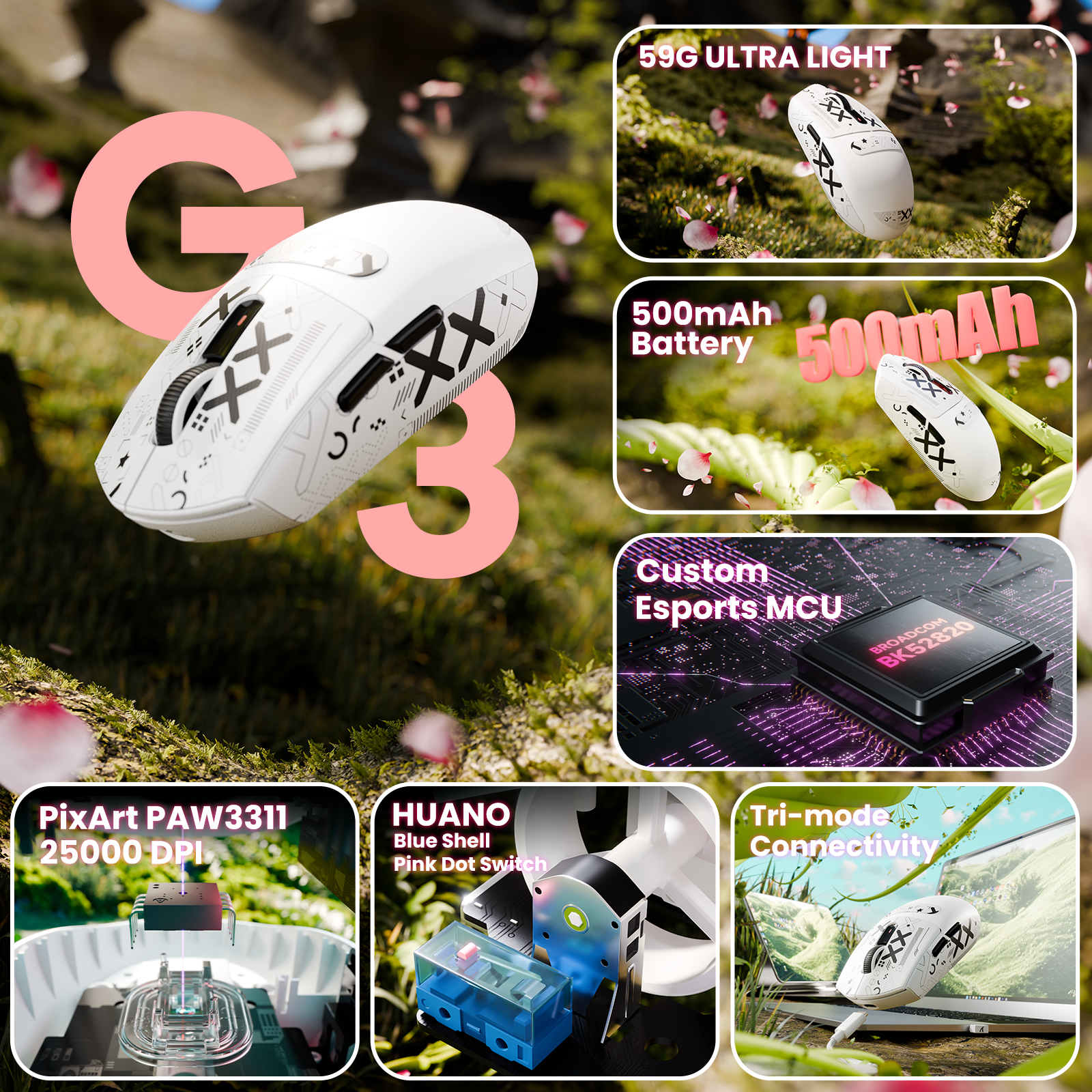 ATTACK SHARK G3