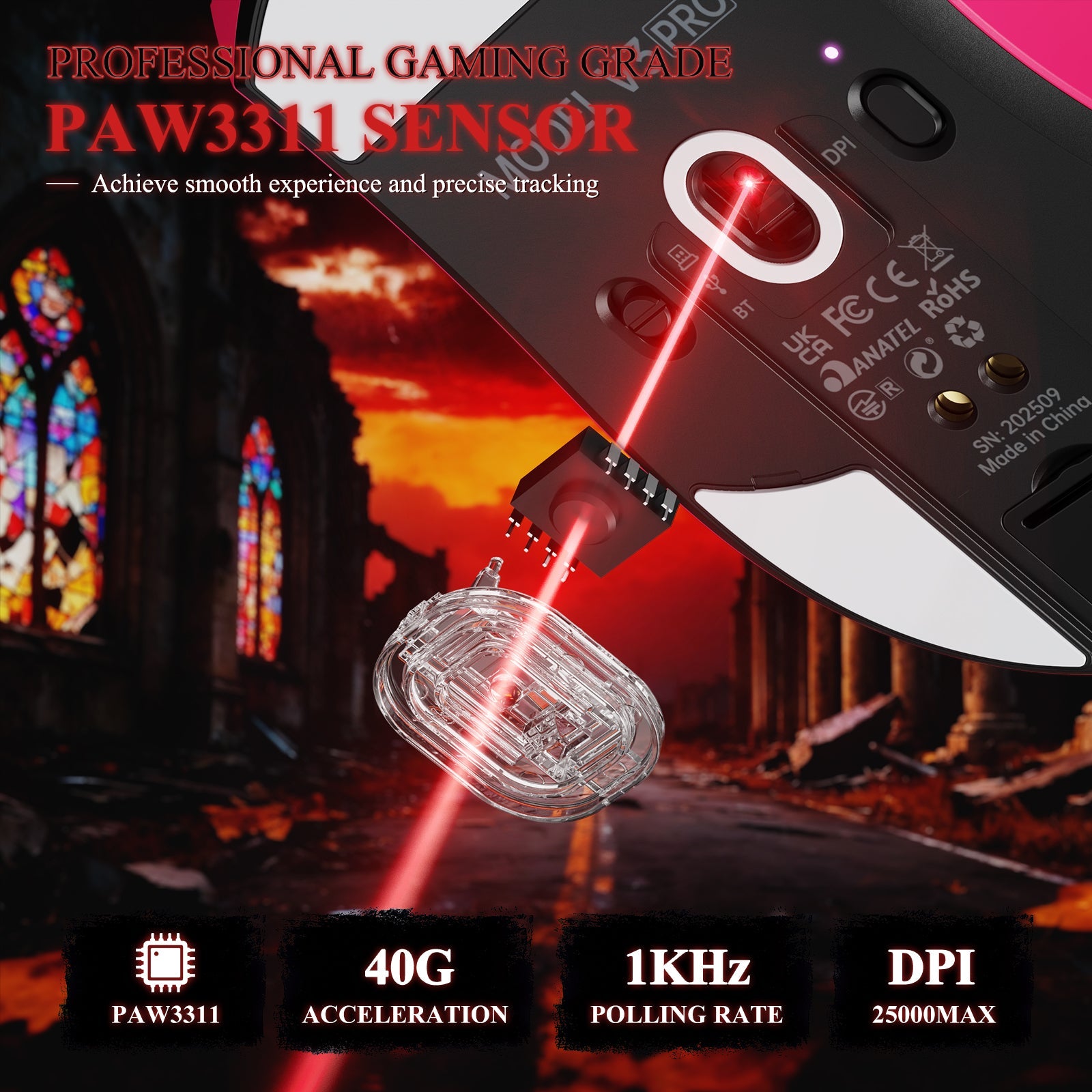 ATTACK SHARK V3PRO Ultra