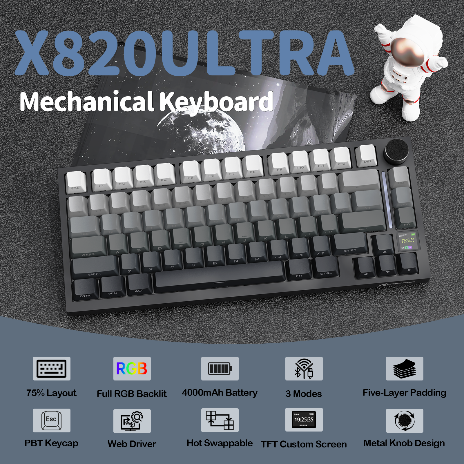 ATTACK SHARK X820Ultra