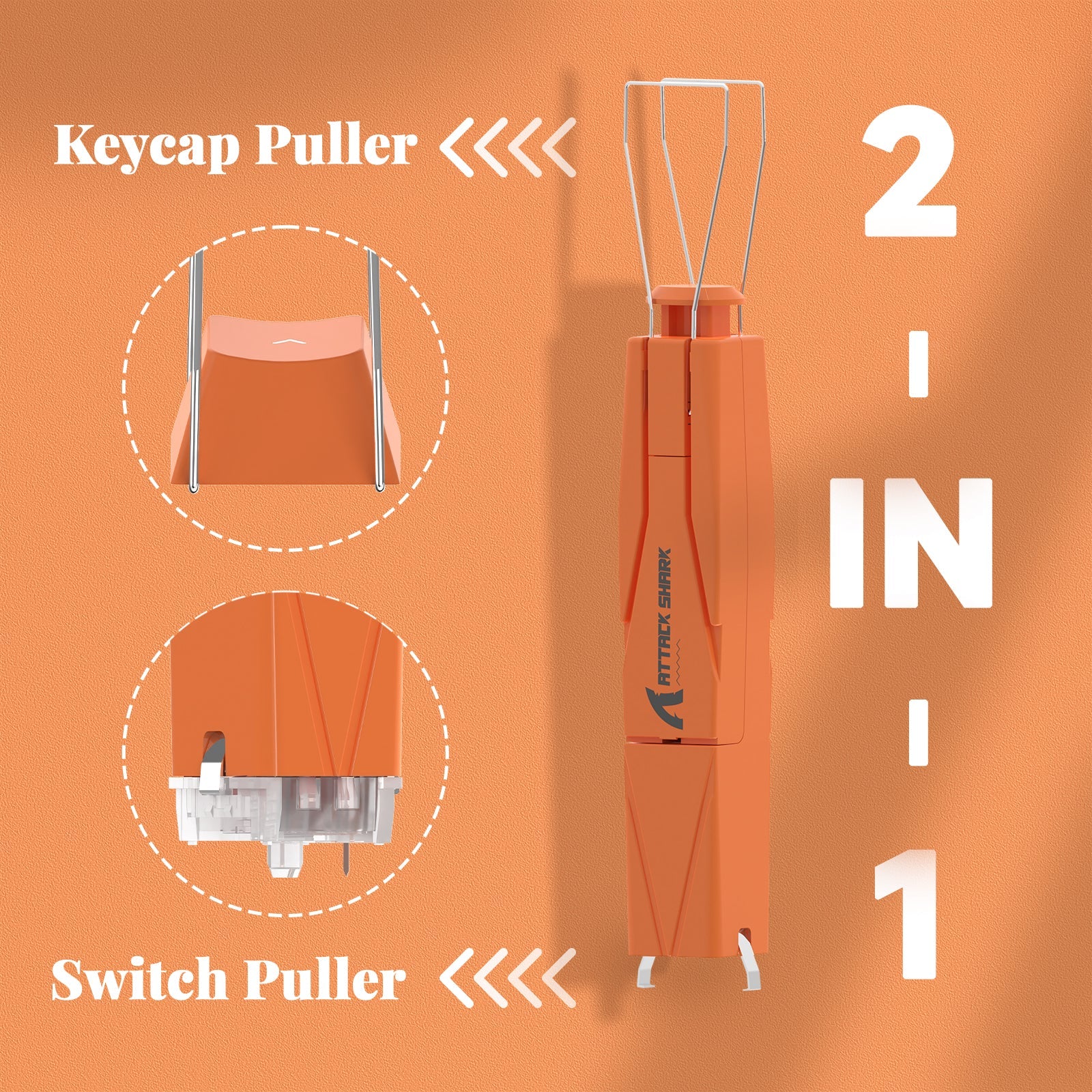 ATTACK SHARK KS01 KEYCAP & SWITCH PULLER
