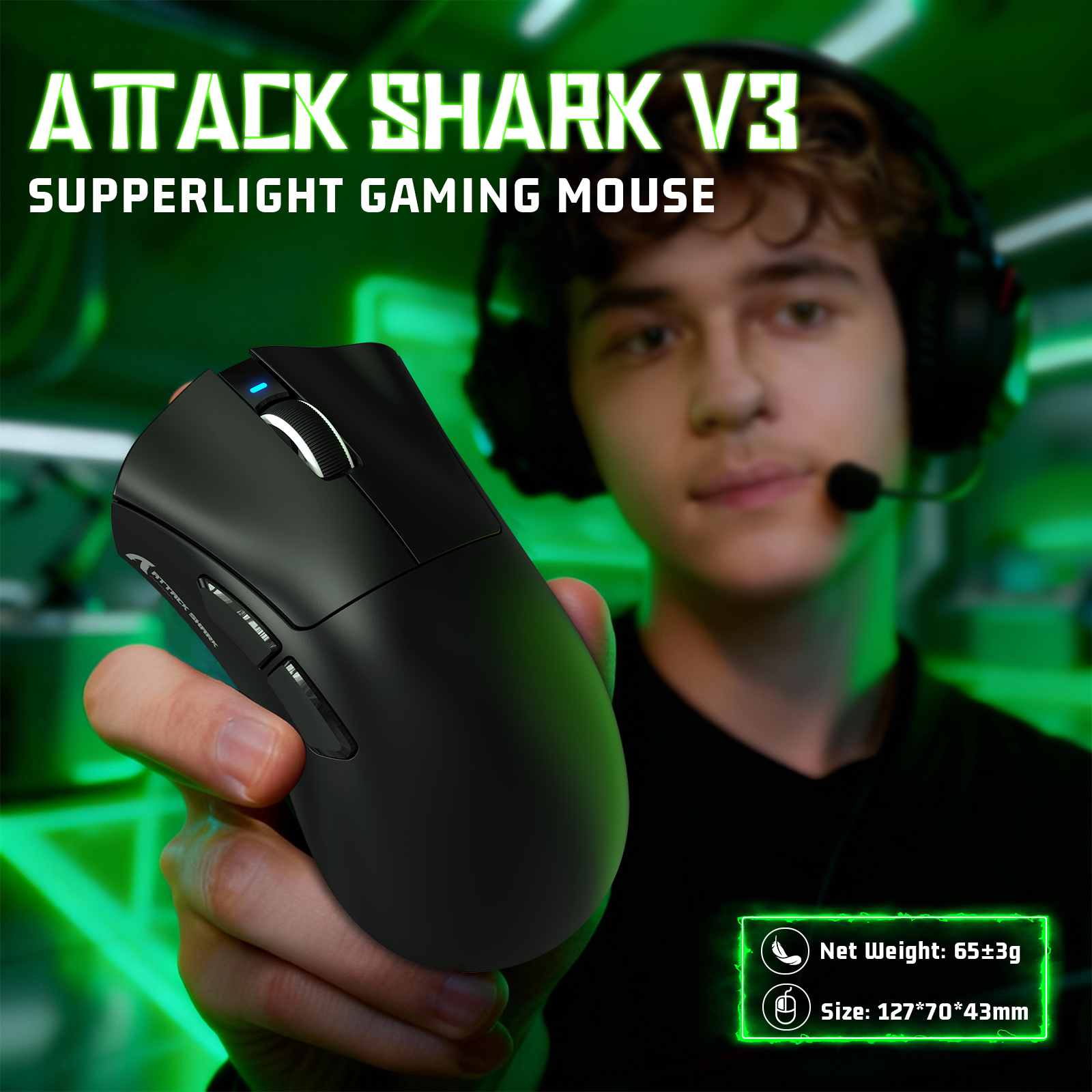 ATTACK SHARK V3 Ultra