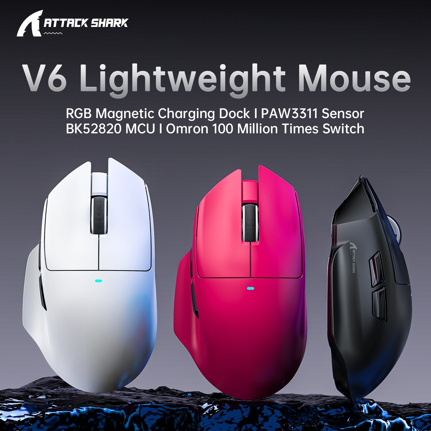 ATTACK SHARK V6 Ultra
