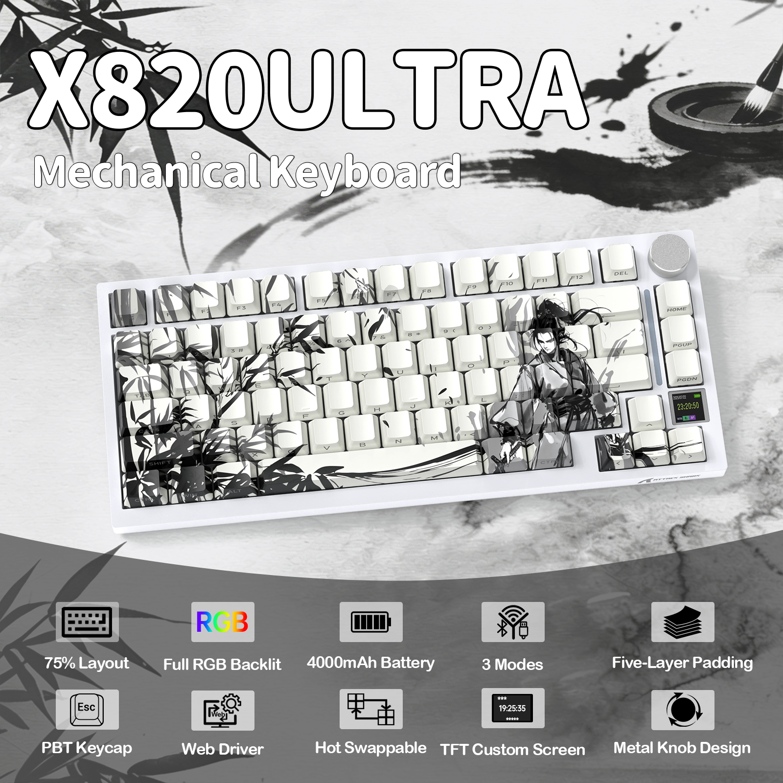 ATTACK SHARK X820Ultra