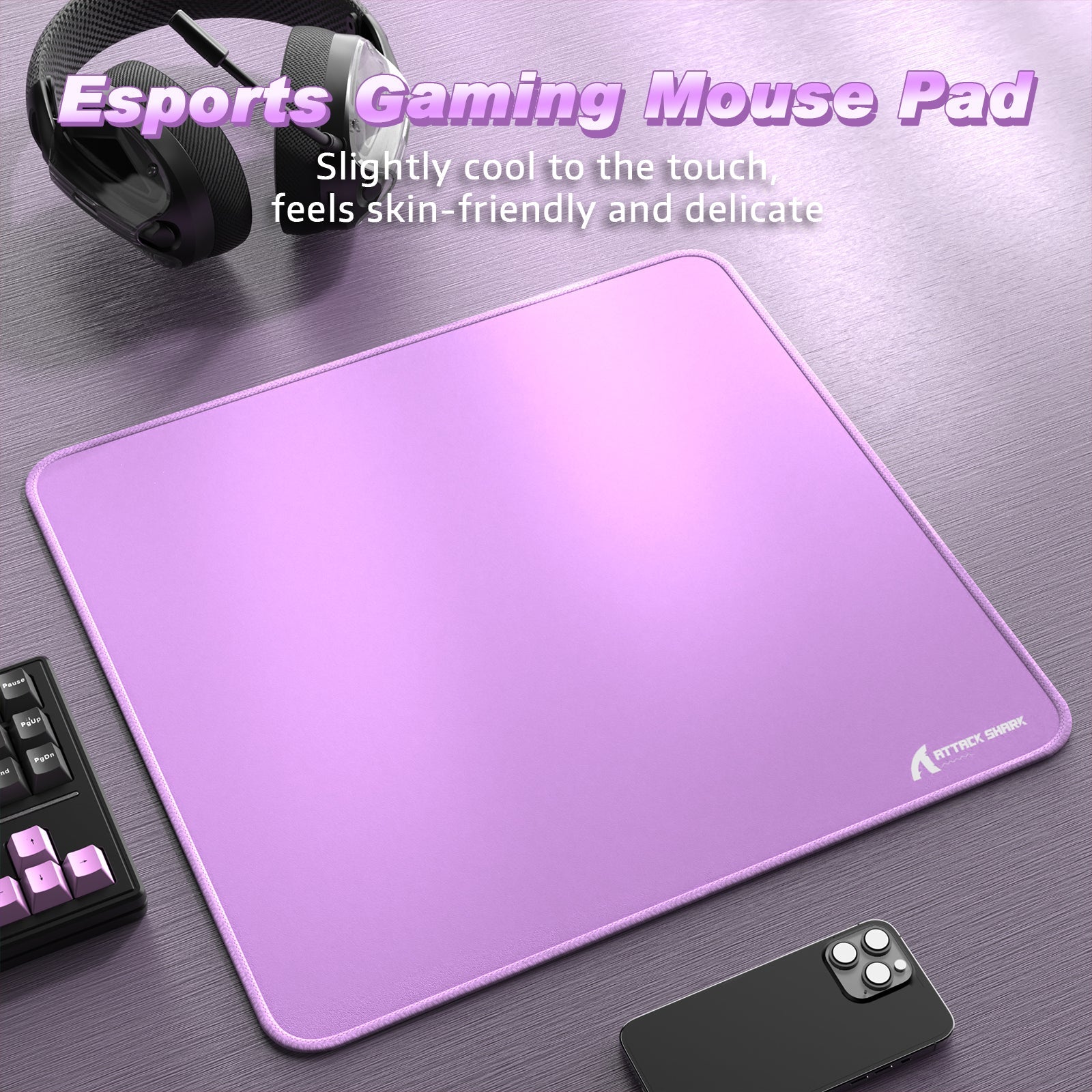ATTACK SHARK CM02 eSport Gaming Mousepad (450x400x4 MM)