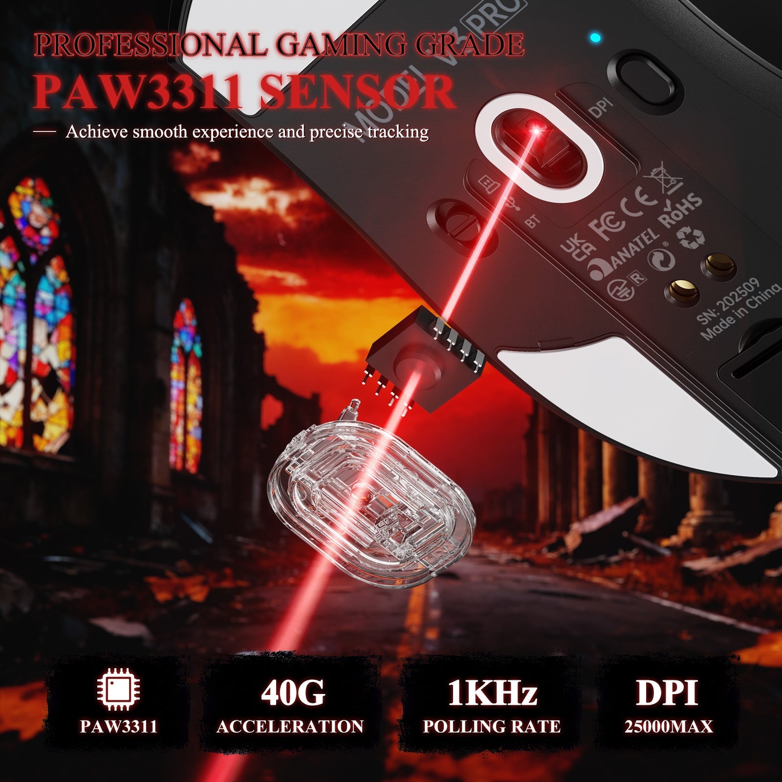 ATTACK SHARK V3PRO Ultra