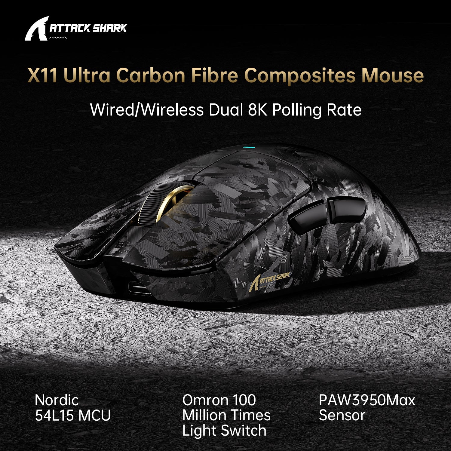 ATTACK SHARK X11 ULTRA