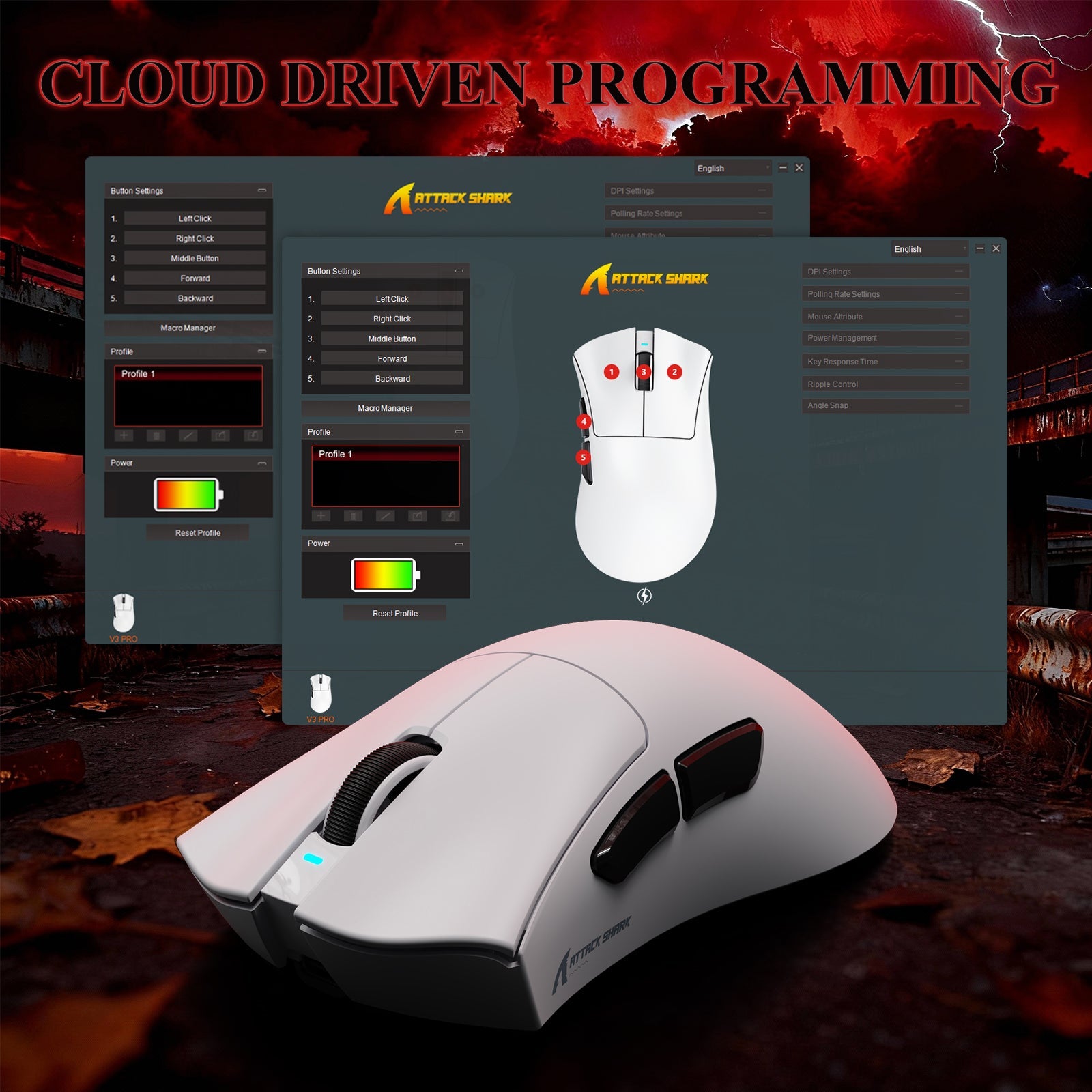 ATTACK SHARK V3PRO Ultra