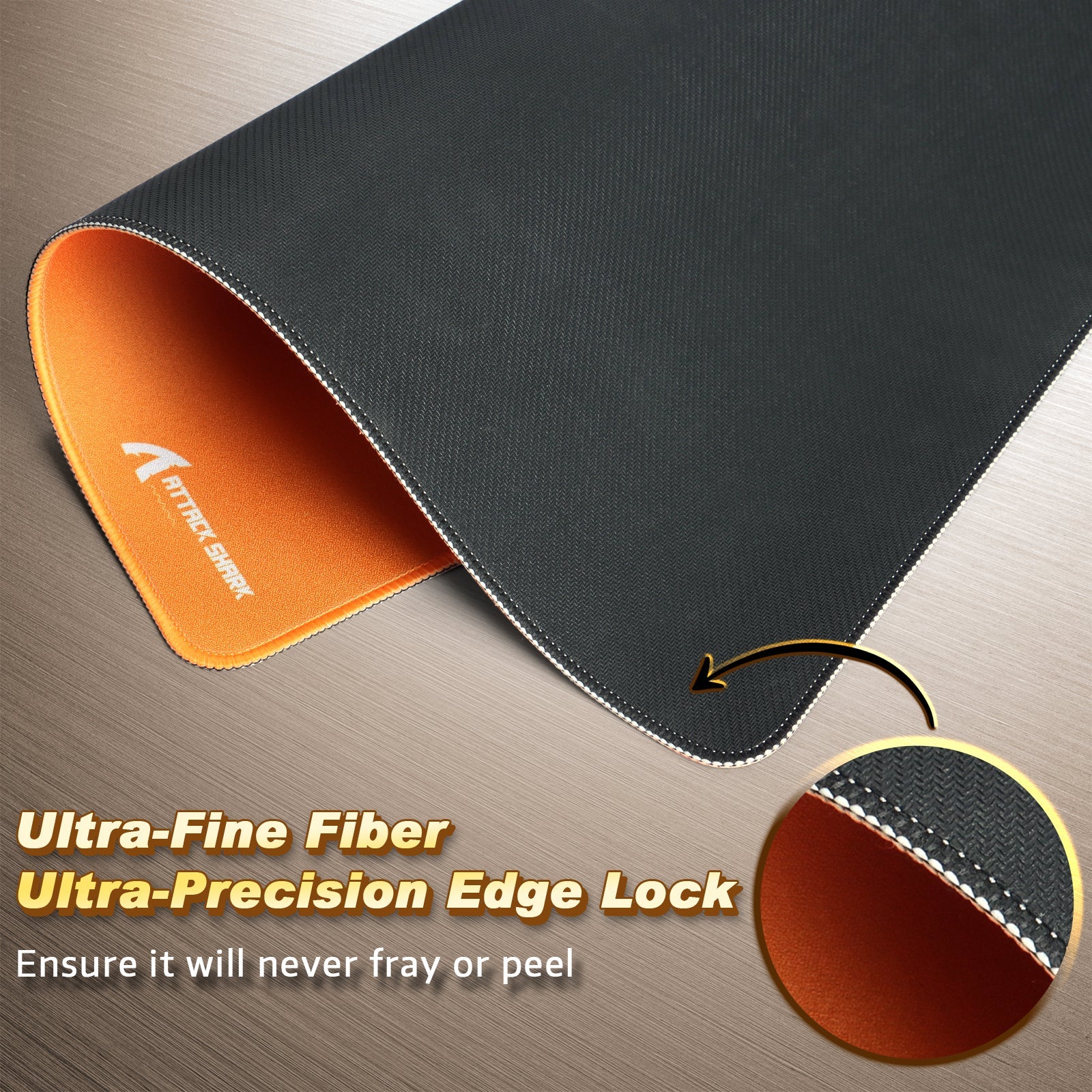 ATTACK SHARK CM02 eSport Gaming Mousepad (450x400x4 MM)