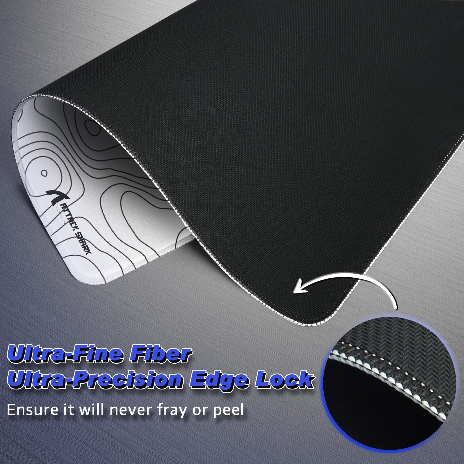 ATTACK SHARK CM02 eSport Gaming Mousepad (450x400x4 MM)