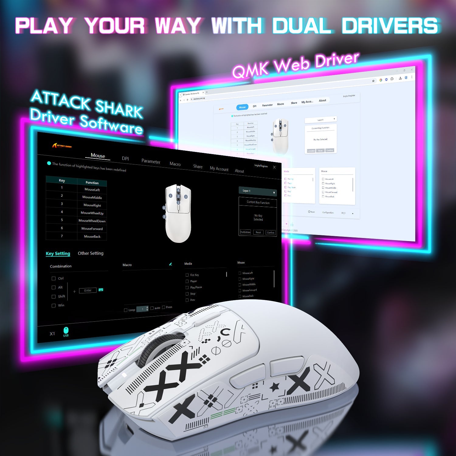 ATTACK SHARK X1
