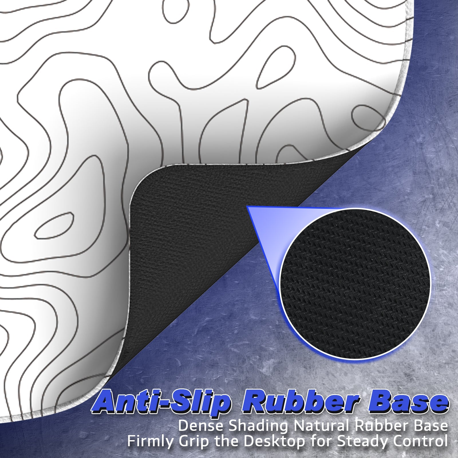 ATTACK SHARK CM02 eSport Gaming Mousepad (450x400x4 MM)