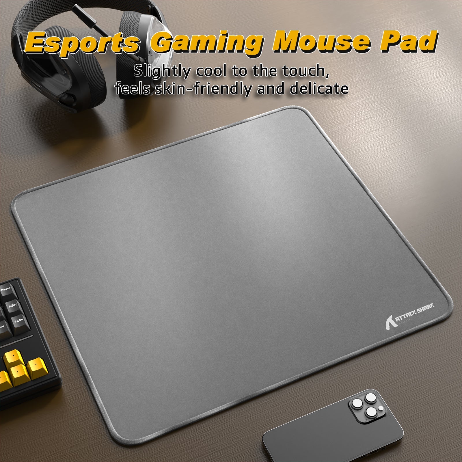 ATTACK SHARK CM02 eSport Gaming Mousepad (450x400x4 MM)
