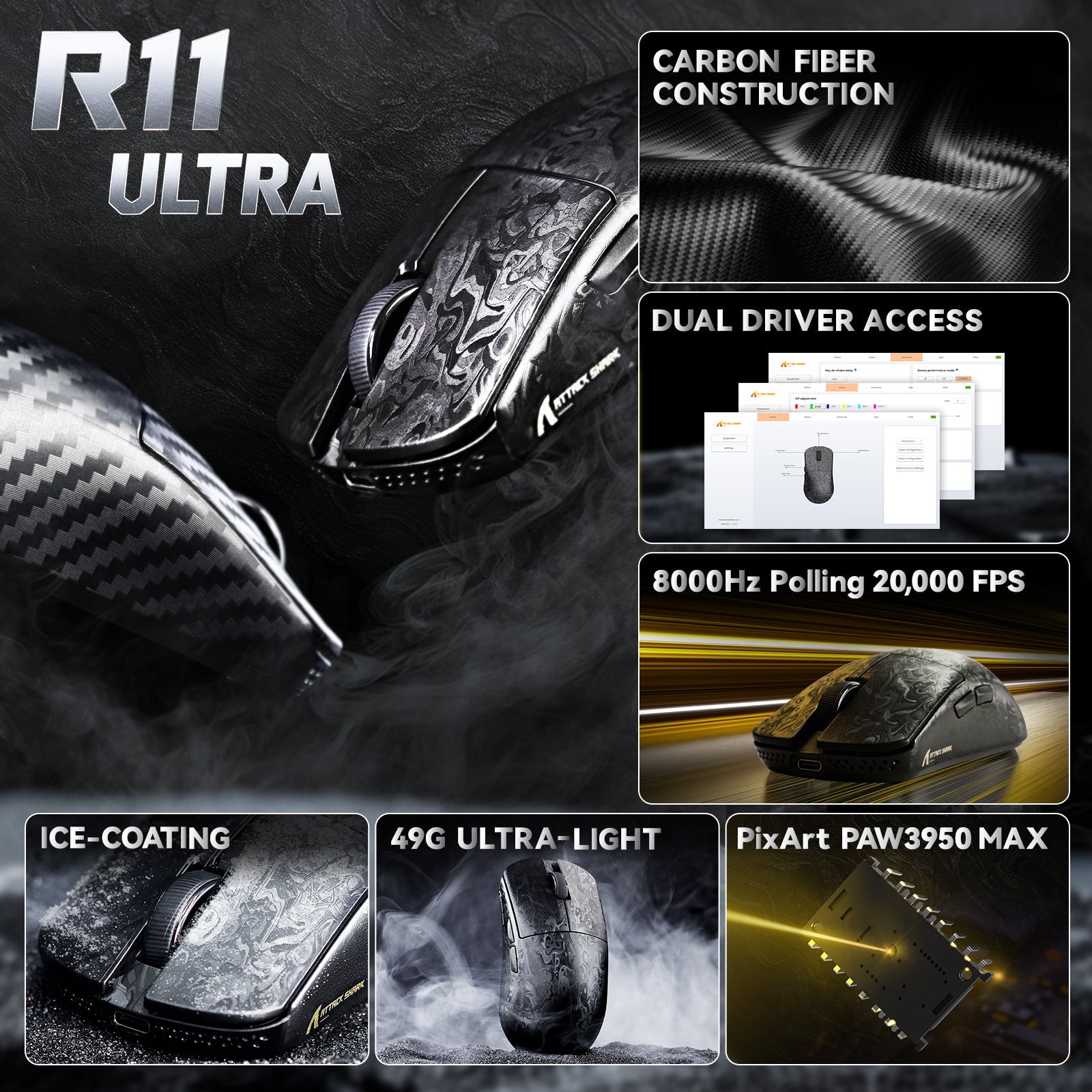 ATTACK SHARK R11 ULTRA