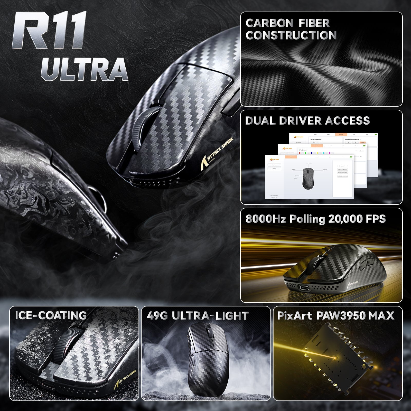 ATTACK SHARK R11 ULTRA