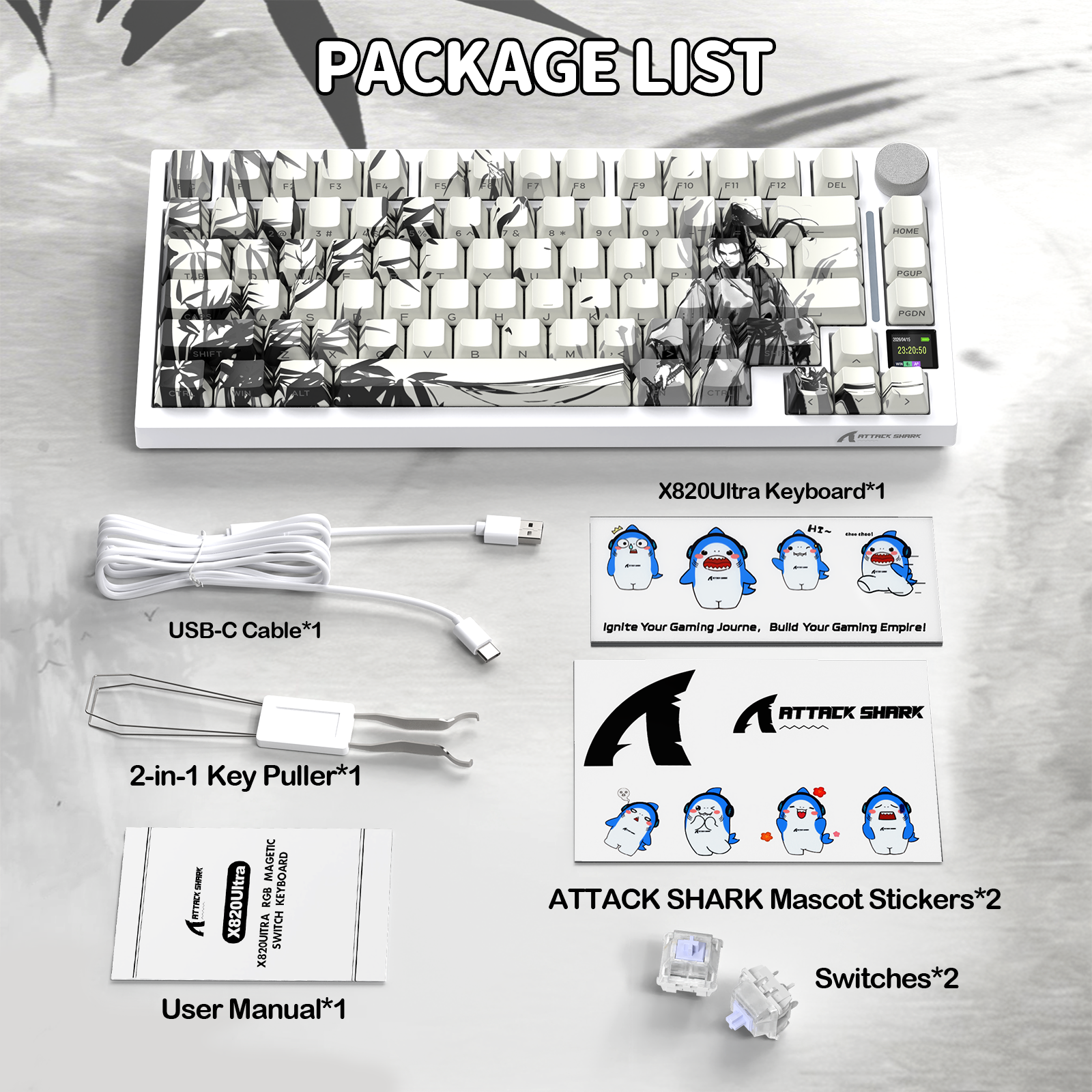 ATTACK SHARK X820Ultra